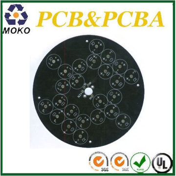 Round Aluminum pcb board for LED